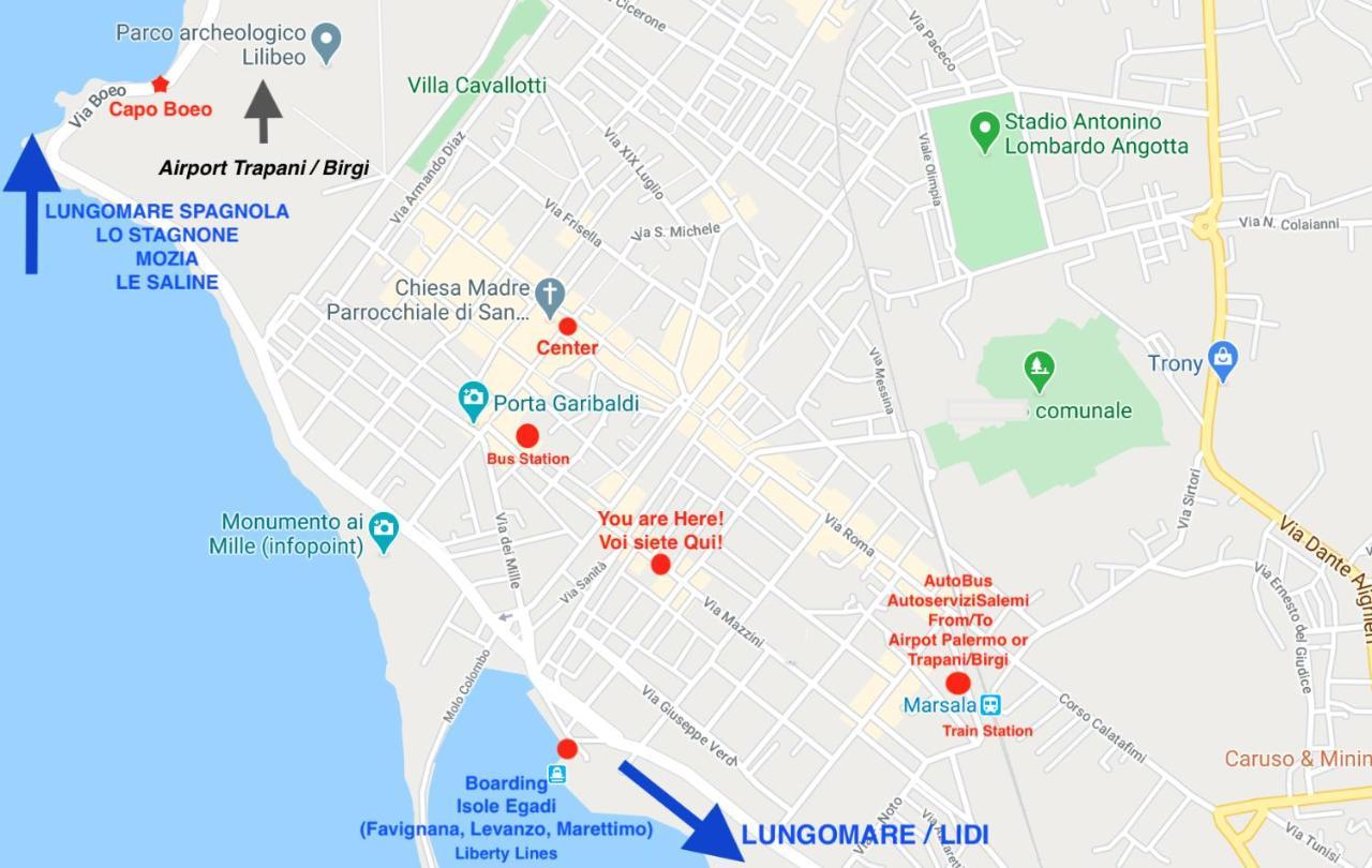 Le Margherite - Casa Vacanze Hotel Марсала Екстериор снимка